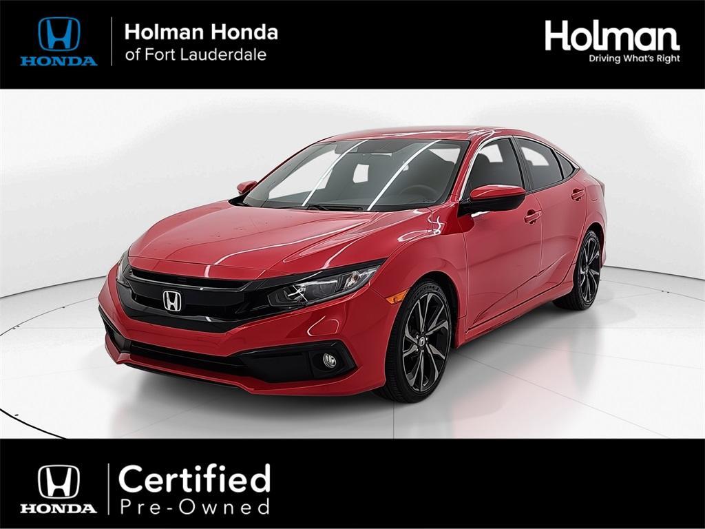 used 2020 Honda Civic car, priced at $20,647