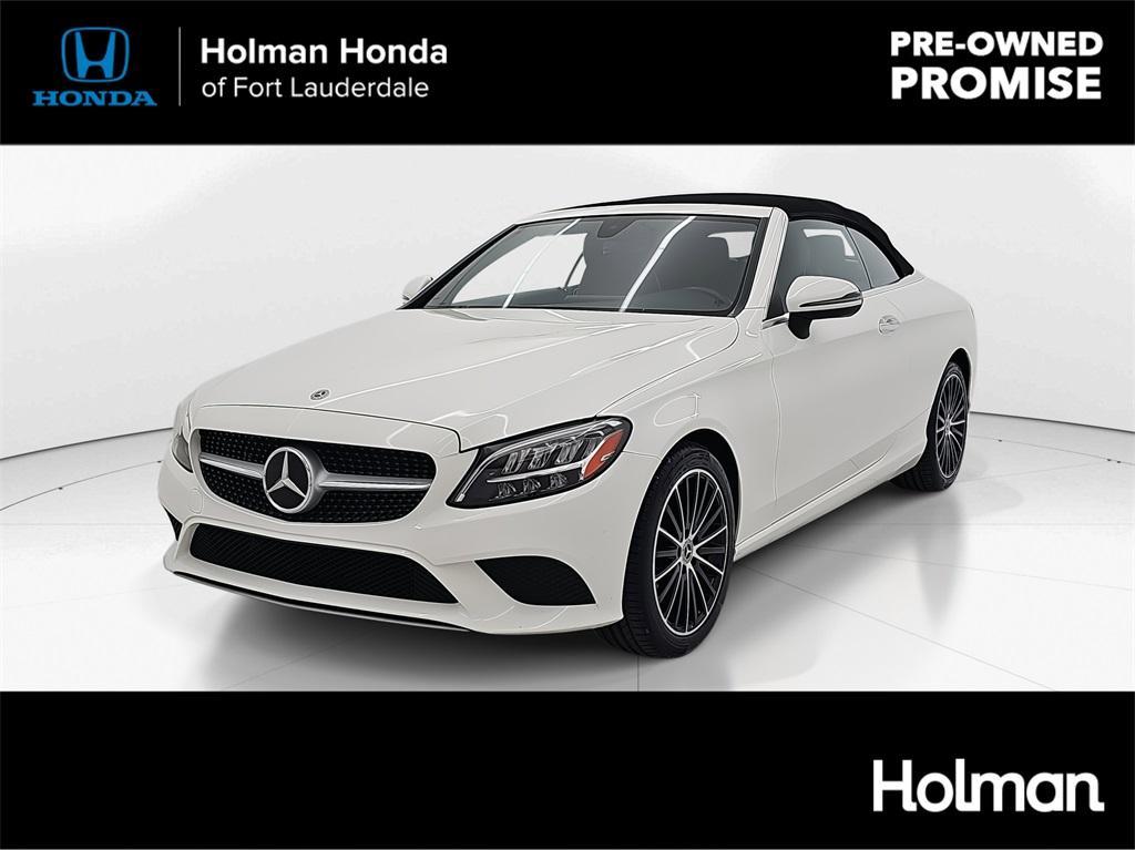 used 2021 Mercedes-Benz C-Class car, priced at $39,997