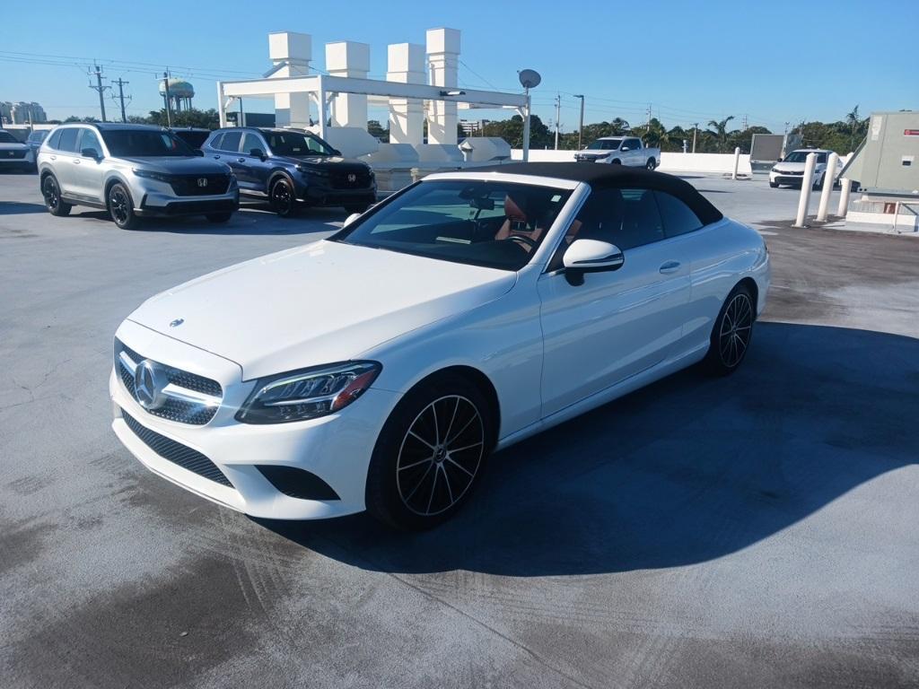 used 2021 Mercedes-Benz C-Class car, priced at $39,998