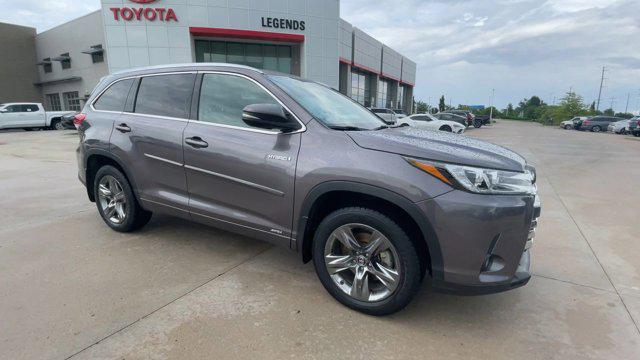 used 2019 Toyota Highlander Hybrid car, priced at $24,000