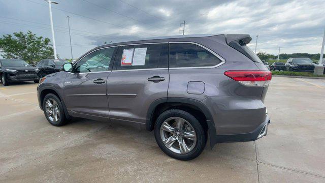 used 2019 Toyota Highlander Hybrid car, priced at $24,000