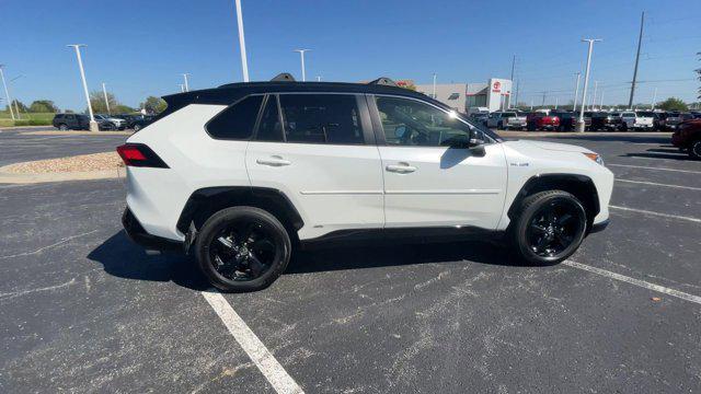 used 2020 Toyota RAV4 Hybrid car, priced at $30,000
