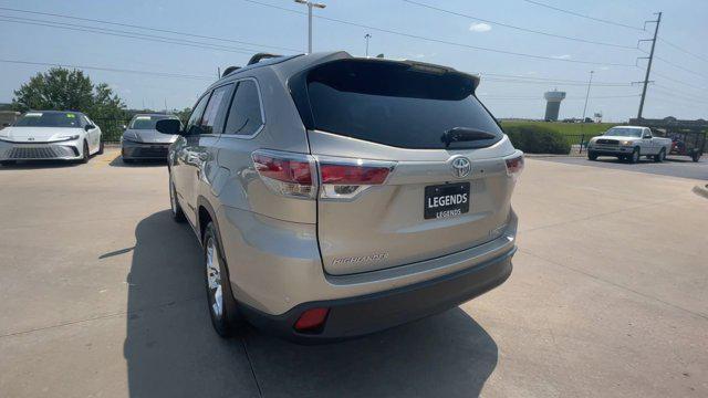 used 2015 Toyota Highlander car, priced at $22,000