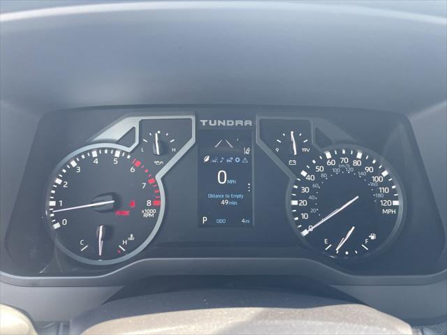 new 2025 Toyota Tundra car, priced at $50,058