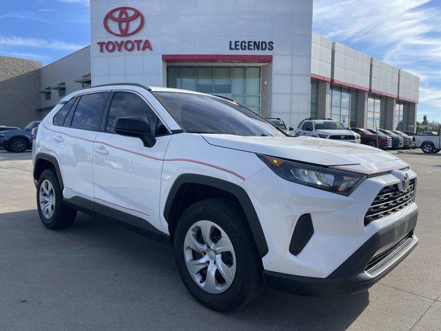 used 2021 Toyota RAV4 car, priced at $25,000