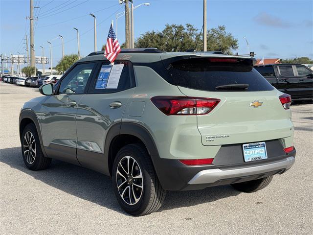 used 2025 Chevrolet TrailBlazer car, priced at $24,771