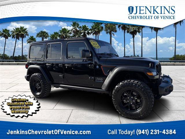 used 2024 Jeep Wrangler 4xe car, priced at $39,743