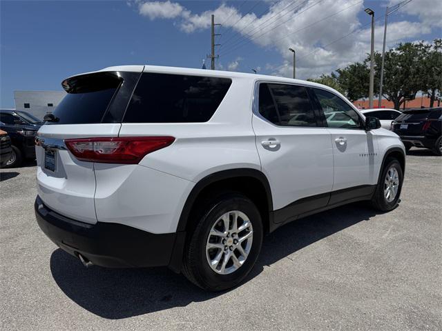 used 2021 Chevrolet Traverse car, priced at $27,995