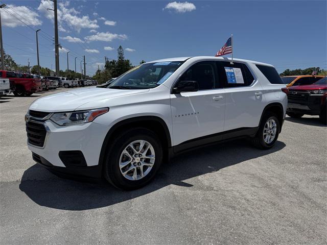 used 2021 Chevrolet Traverse car, priced at $27,995