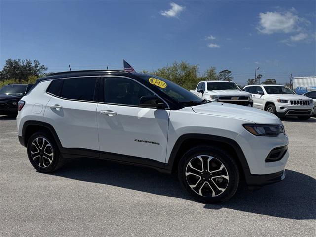 used 2023 Jeep Compass car, priced at $27,495