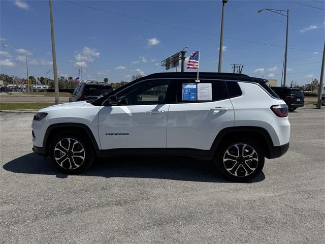 used 2023 Jeep Compass car, priced at $27,495