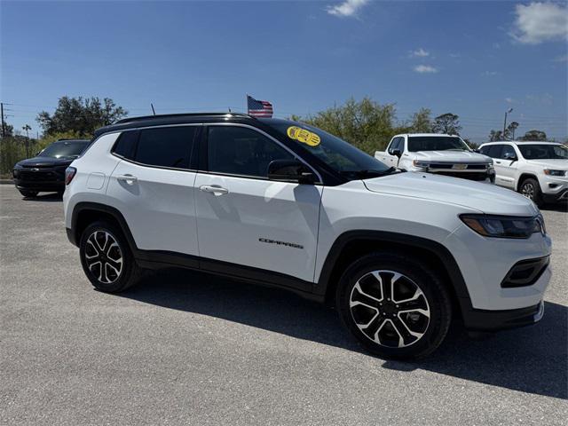 used 2023 Jeep Compass car, priced at $27,495