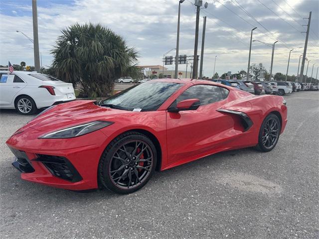 new 2025 Chevrolet Corvette car, priced at $73,420