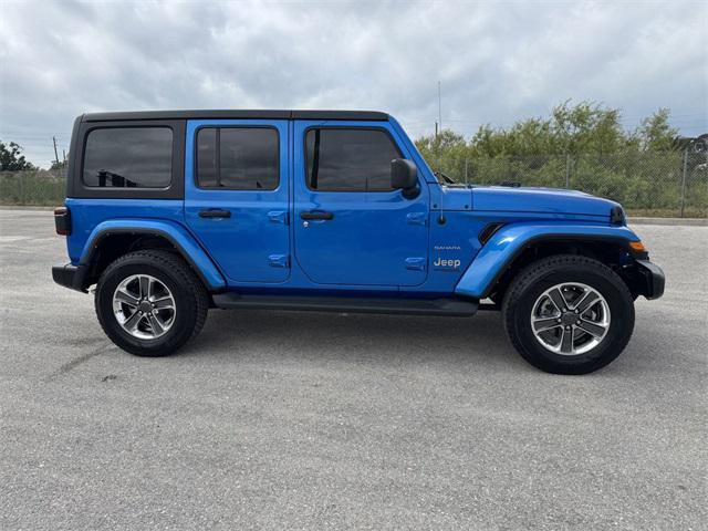 used 2021 Jeep Wrangler Unlimited car, priced at $33,775