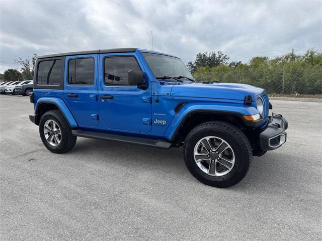 used 2021 Jeep Wrangler Unlimited car, priced at $33,775