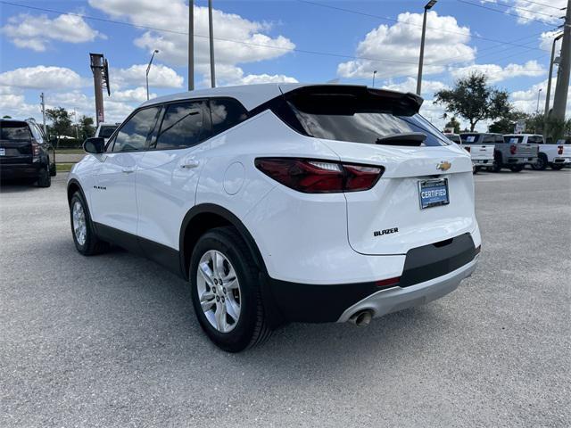 used 2021 Chevrolet Blazer car, priced at $23,849