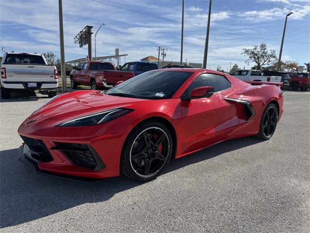 new 2025 Chevrolet Corvette car, priced at $95,930