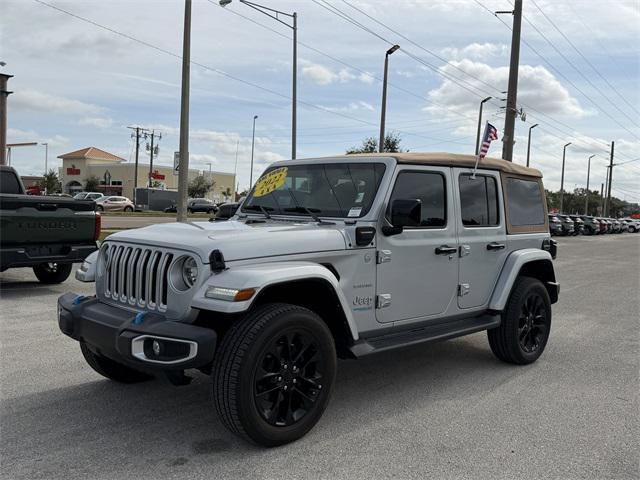 used 2022 Jeep Wrangler Unlimited 4xe car, priced at $33,319