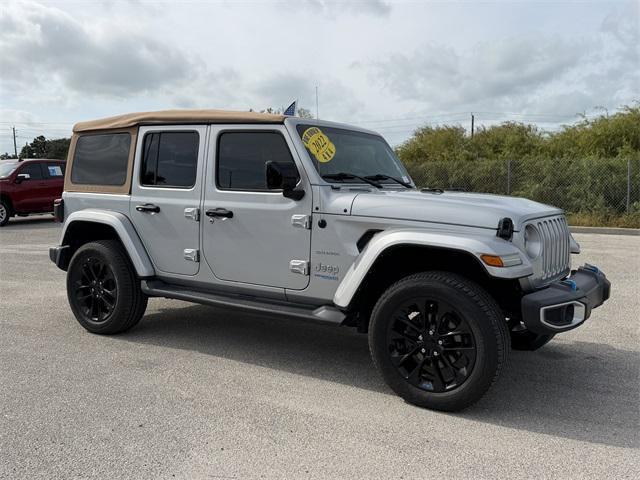 used 2022 Jeep Wrangler Unlimited 4xe car, priced at $33,319