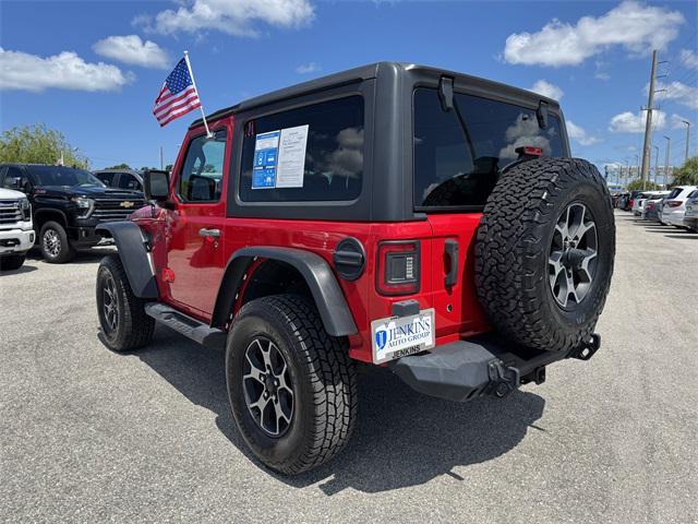 used 2018 Jeep Wrangler car, priced at $33,993