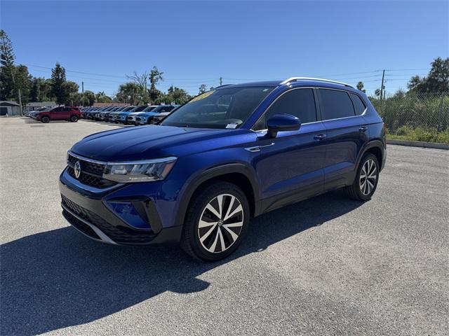 used 2022 Volkswagen Taos car, priced at $19,850