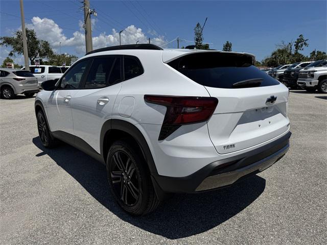 new 2025 Chevrolet Trax car, priced at $25,435