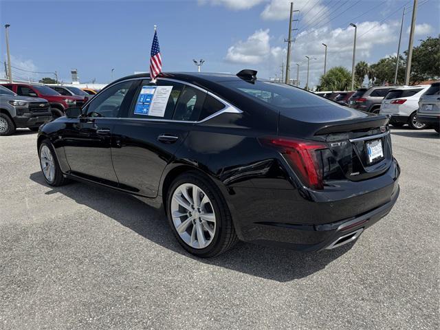 used 2025 Cadillac CT5 car, priced at $49,299