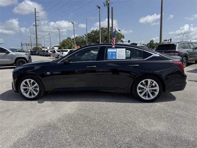 used 2025 Cadillac CT5 car, priced at $49,299