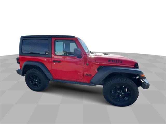 used 2021 Jeep Wrangler car, priced at $27,490