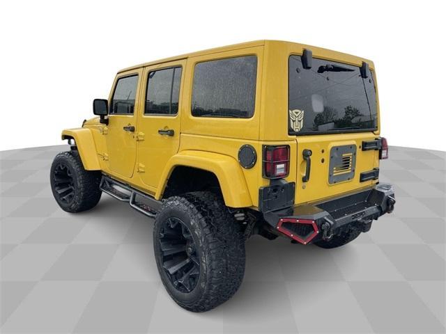 used 2015 Jeep Wrangler Unlimited car, priced at $17,895