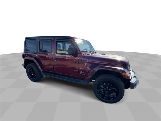 used 2022 Jeep Wrangler Unlimited 4xe car, priced at $29,793