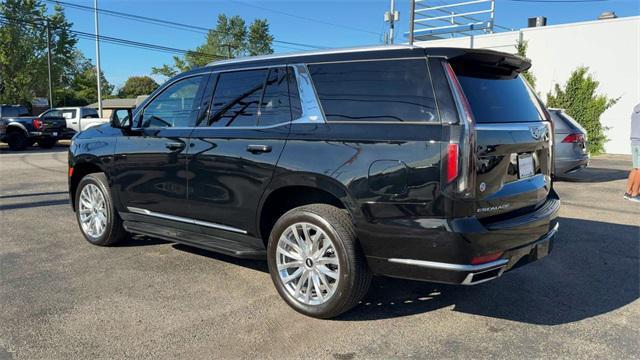 used 2023 Cadillac Escalade car, priced at $73,980