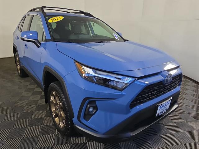 used 2023 Toyota RAV4 Hybrid car, priced at $34,500