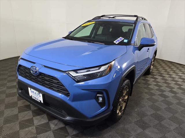 used 2023 Toyota RAV4 Hybrid car, priced at $34,500