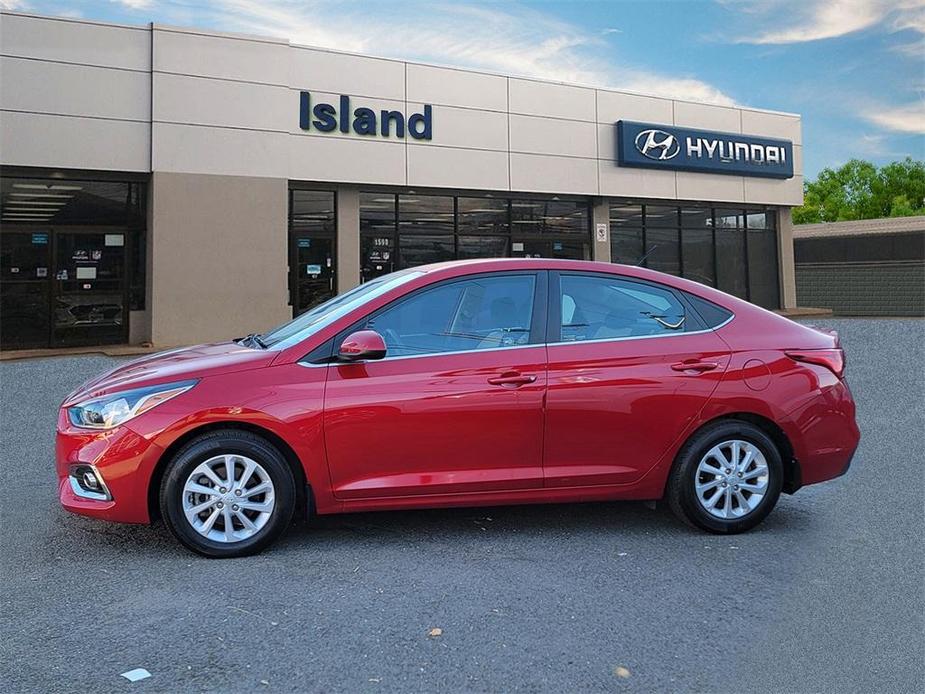 used 2021 Hyundai Accent car, priced at $14,530