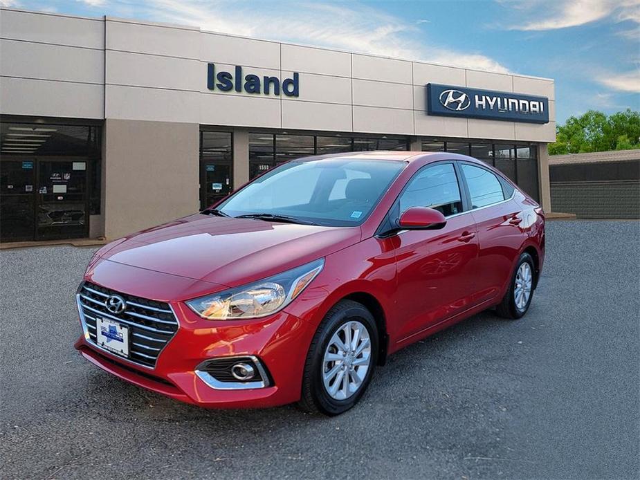 used 2021 Hyundai Accent car, priced at $14,530