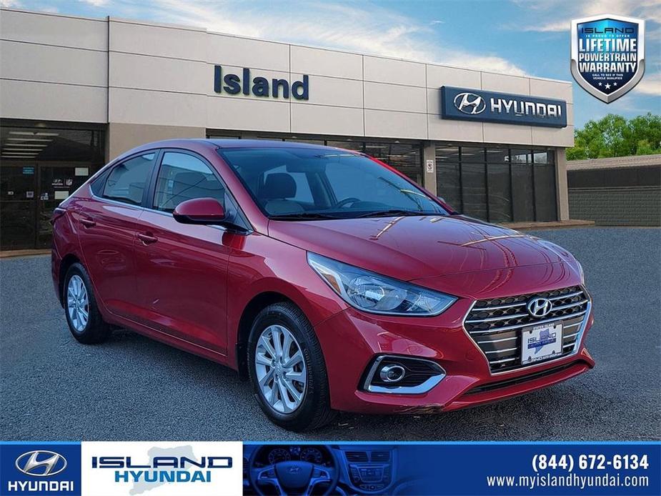 used 2021 Hyundai Accent car, priced at $14,530