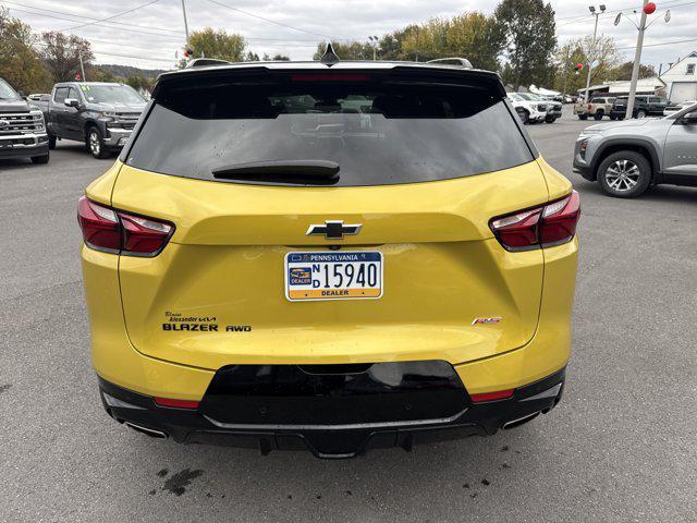 used 2022 Chevrolet Blazer car, priced at $30,200
