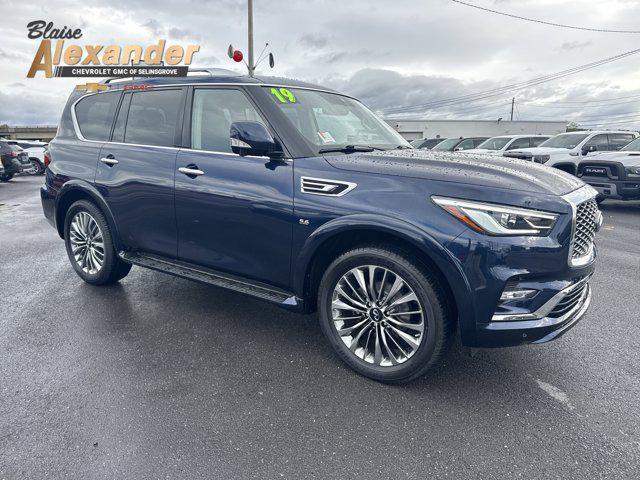 used 2019 INFINITI QX80 car, priced at $27,000