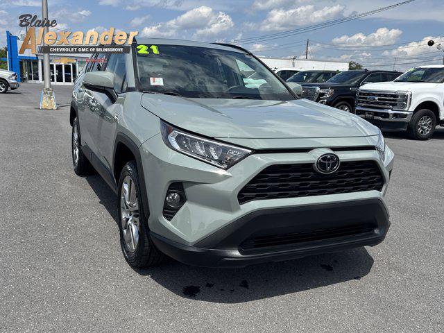 used 2021 Toyota RAV4 car, priced at $30,000