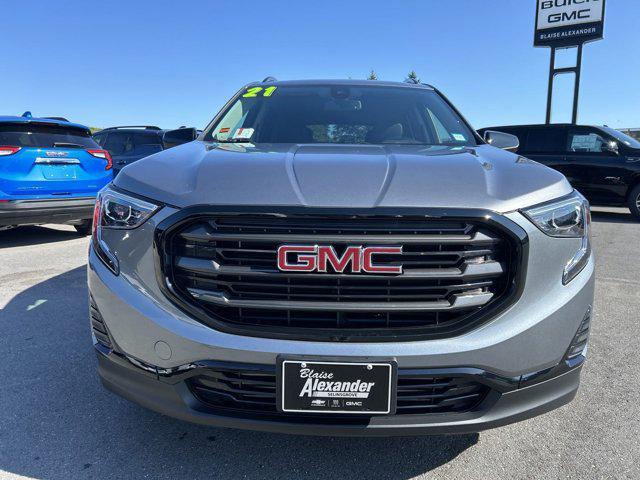 used 2021 GMC Terrain car, priced at $22,000