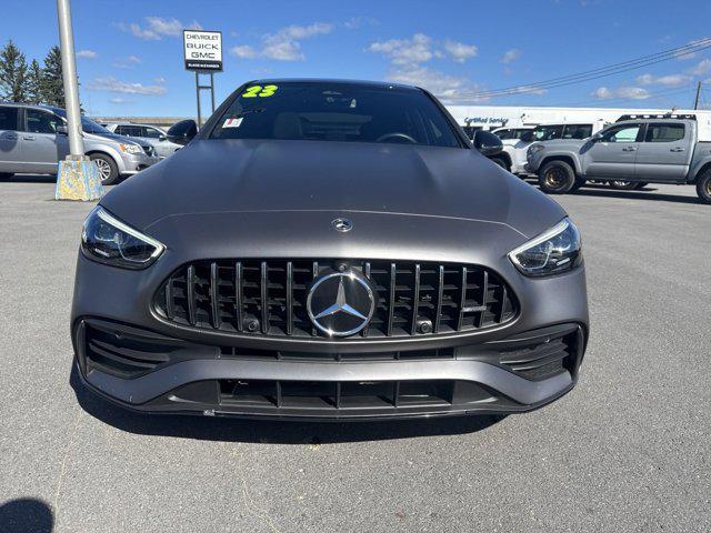 used 2023 Mercedes-Benz AMG C 43 car, priced at $46,000