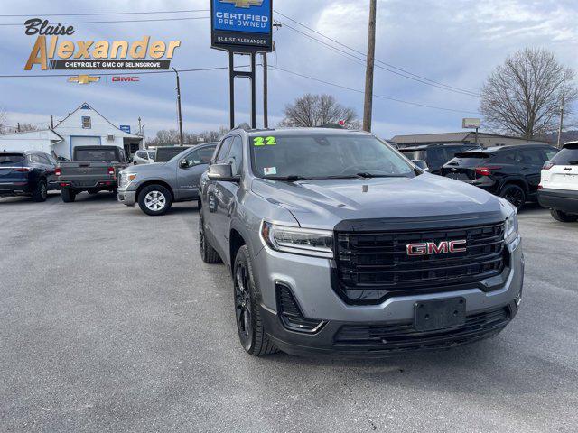 used 2022 GMC Acadia car, priced at $24,400