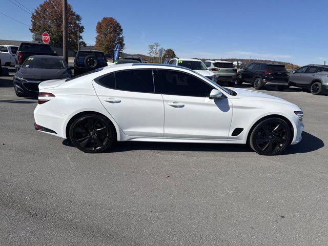 used 2022 Genesis G70 car, priced at $34,000