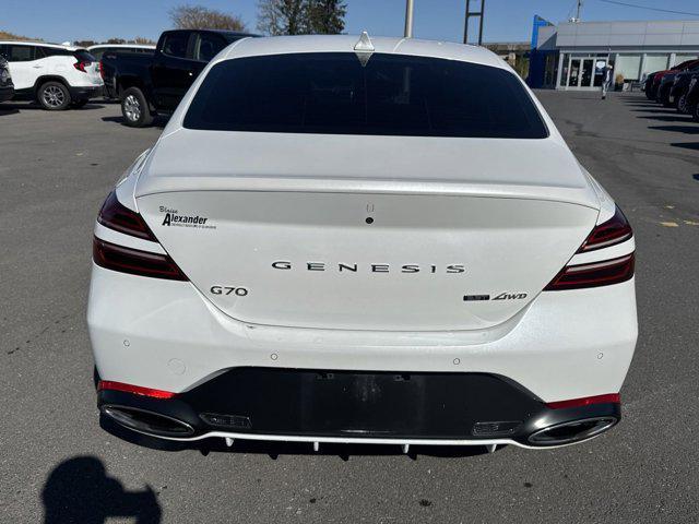 used 2022 Genesis G70 car, priced at $34,000