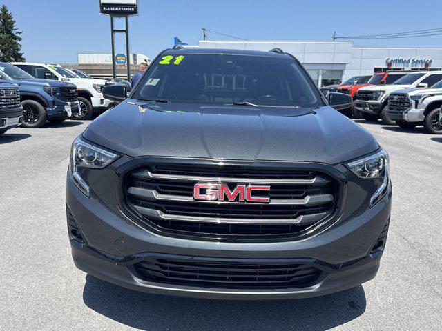 used 2021 GMC Terrain car, priced at $21,000
