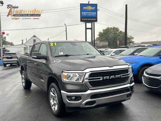 used 2021 Ram 1500 car, priced at $35,500