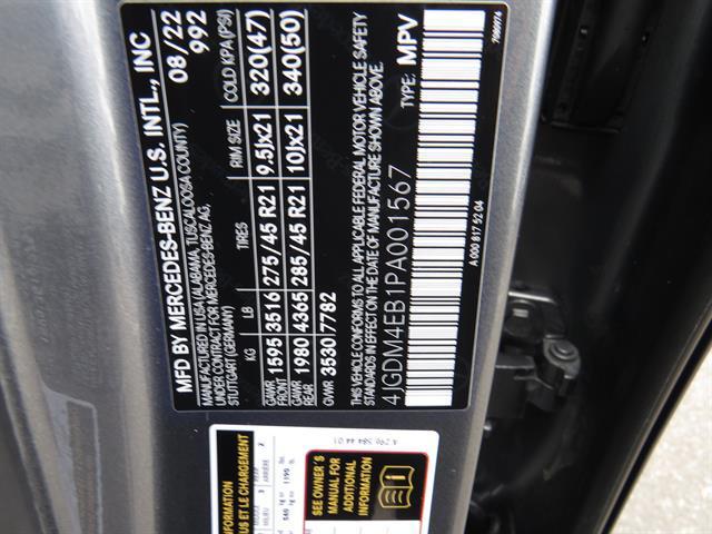 used 2023 Mercedes-Benz EQS 580 car, priced at $65,995