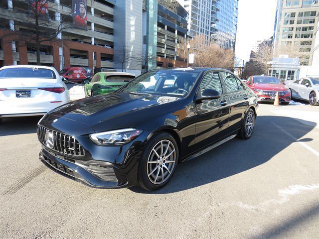 used 2024 Mercedes-Benz AMG C 43 car, priced at $58,495