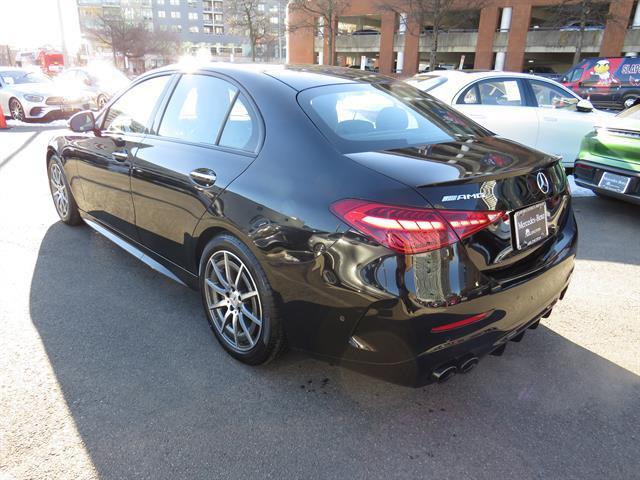 used 2024 Mercedes-Benz AMG C 43 car, priced at $58,495